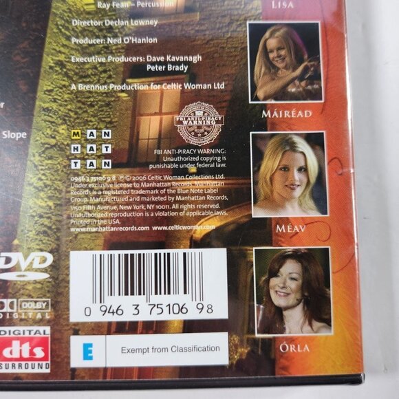 Celtic Woman A New Journey Live At Slane Castle Ireland DVD Region 1 NEW - Picture 6 of 6